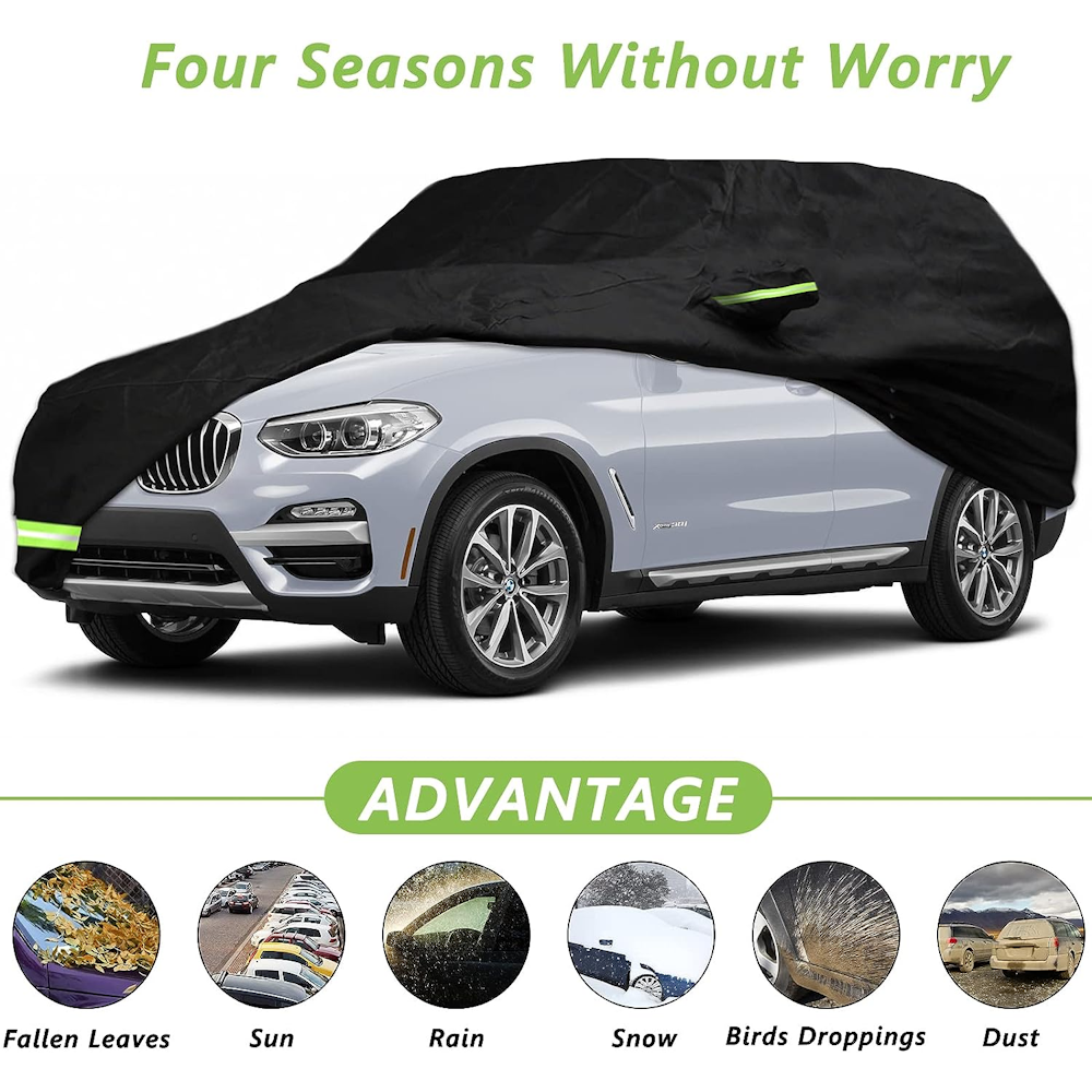 All-Weather Heavy Duty Car Cover for SUV - 5.4m