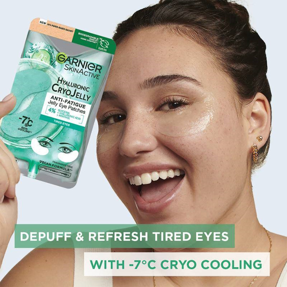 GARNIER SkinActive Hyaluronic CryoJelly Anti-Fatigue Eye Patches